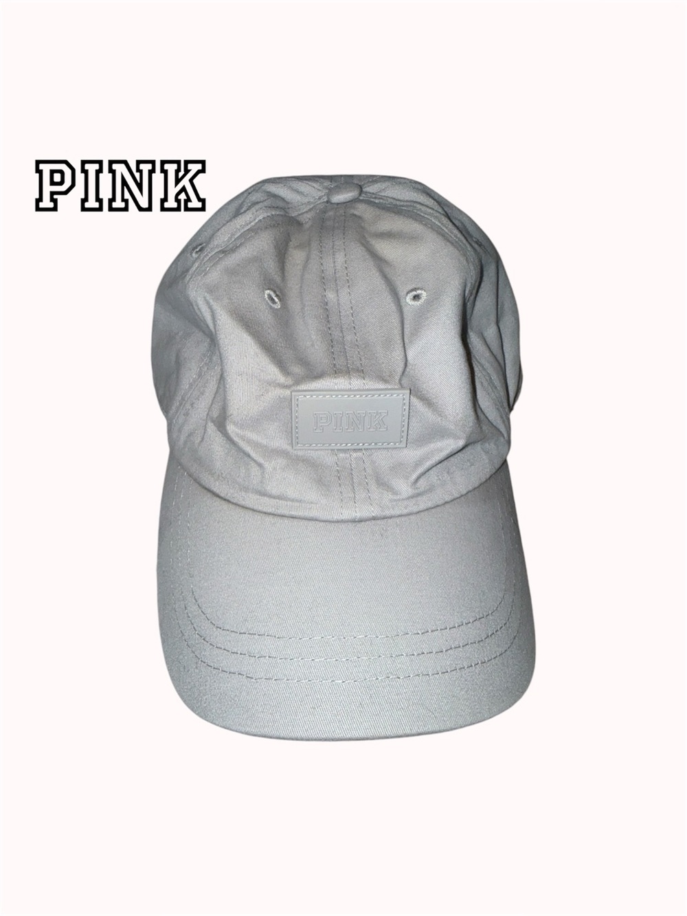 Pink Victoria's Secret baseball hat